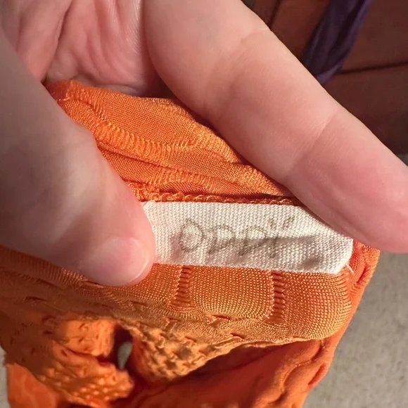 Orange skirt - Picture 3 of 4